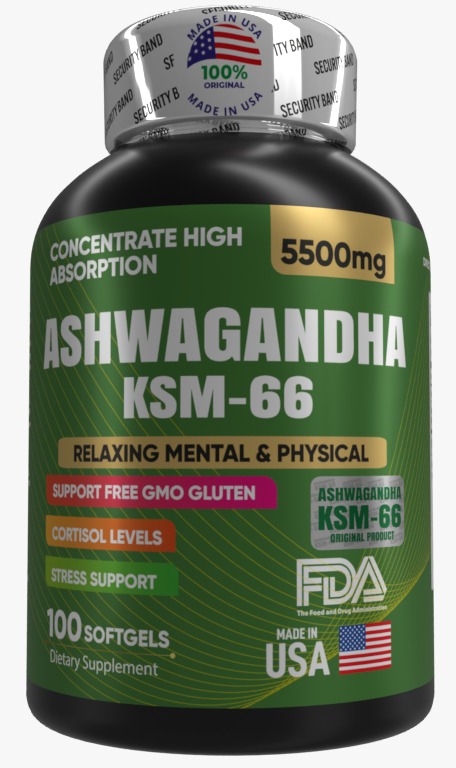 Ashwagandha KSM-66 - frasco
